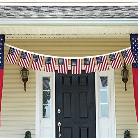 Anley Usa American String Pennant Flags Patriotic Events 4th Of July