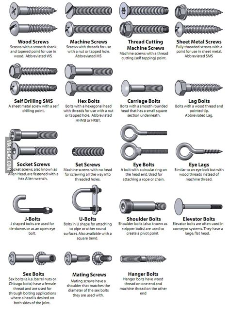 Screws Small Encyclopedia - 9GAG