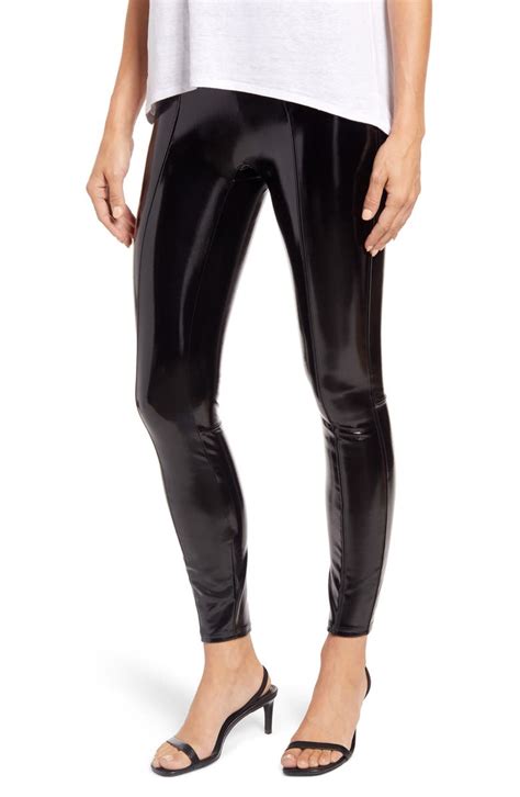 Spanx Faux Patent Leather Leggings Nordstrom