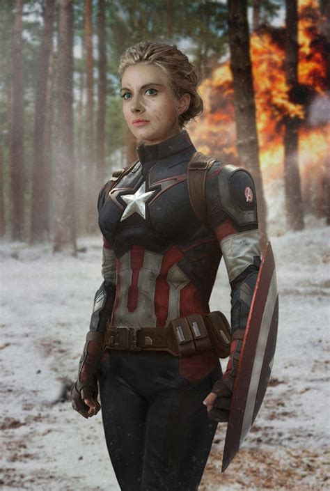 This costume is considered a favorite because it was the first one we got to see, back in captain america: If Women Ruled the Earth - Age of Ultron Edition: Miss ...