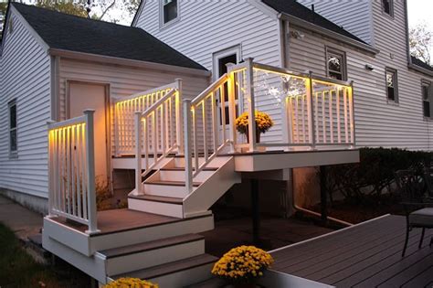 Outdoor Deck Railing Lighting Ideas Outdoor Lighting Ideas