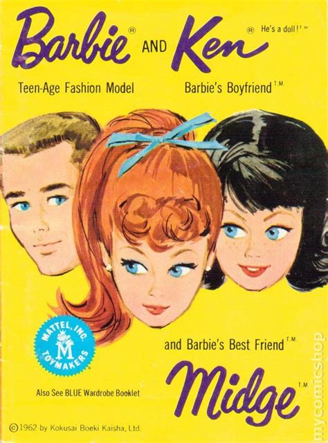 Barbie Fashion Booklets 1959 Comic Books