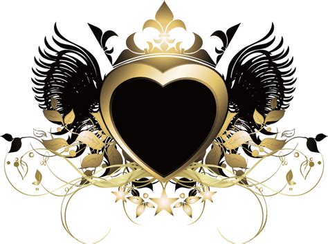 We did not find results for: Download Heart Wings Crown Gold Goldandblack Swirls Decor Decoration - Vector Graphics Clipart ...