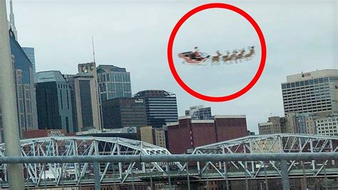 10 Most Mysterious Santa Sightings Ever Youtube