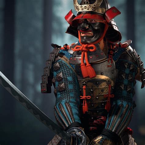 Samurai Model For Artstation Challenge Feudal Japan The Shogunate