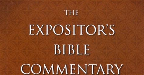 Parkers Reviews The Expositors Bible Commentary Revised Edition Daniel Malachi