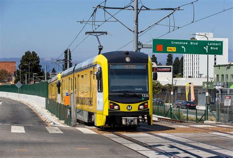 Metro K Line Connecting Crenshaw To Lax Opens To The Public On Oct 7