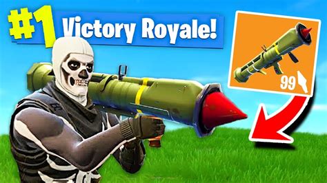 New Legendary Guided Missile Launcher Gameplay In Fortnite Battle