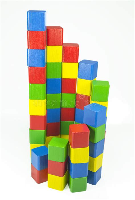 Cube Tower Stock Photo Image Of Creativity Pieces Cubes 61735126
