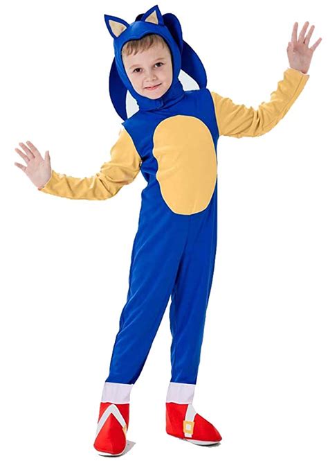 Varwaneo Halloween Deluxe Sonic The Hedgehog Costume Sonic Generations