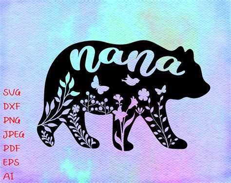 Free Free 73 Nana Bear Svg Free SVG PNG EPS DXF File