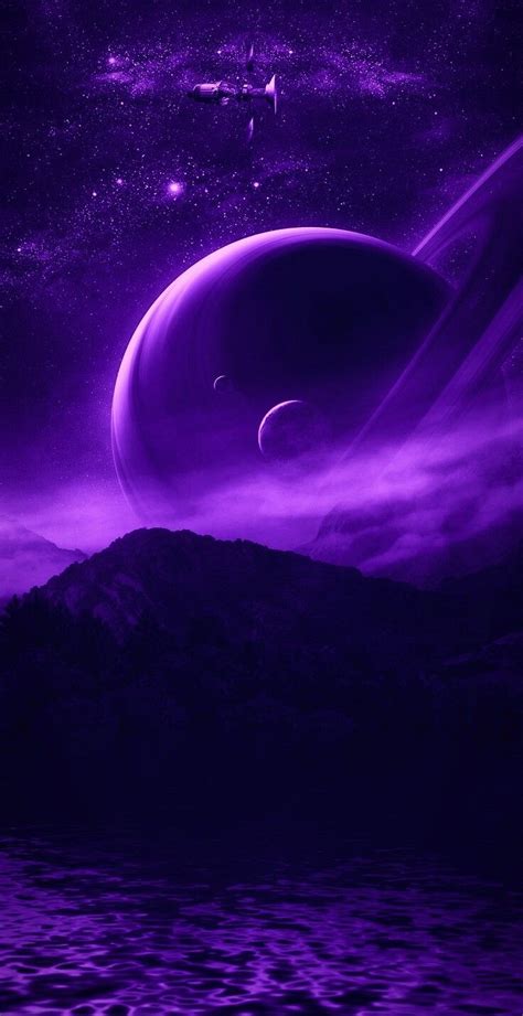 Purple Galaxy Wallpaper Night Sky Wallpaper Wallpaper Space Purple