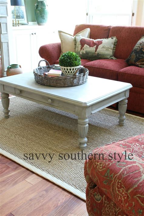 Maybe you would like to learn more about one of these? Savvy Southern Style : It's Only Paint {coffee table makeover}
