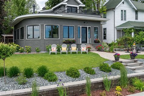 Front And Backyard Landscape Design In Excelsior Mn Southview Design