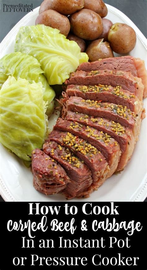 cooking corned beef in an electric pressure cooker beef poster