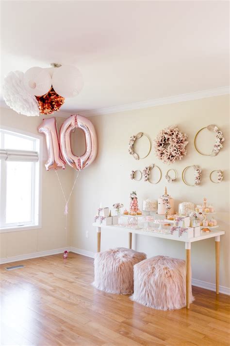 See more ideas about gold party, gold party decorations, party decorations. Kara's Party Ideas Rose Gold & Blush Pink Unicorn Party ...