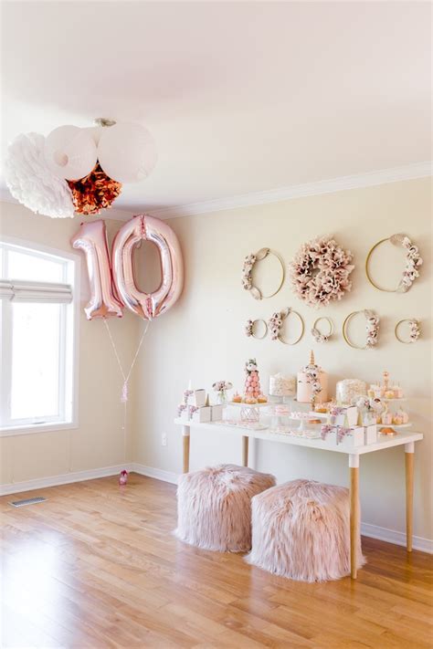 See more ideas about birthday decorations, party decorations, birthday. Kara's Party Ideas Rose Gold & Blush Pink Unicorn Party ...