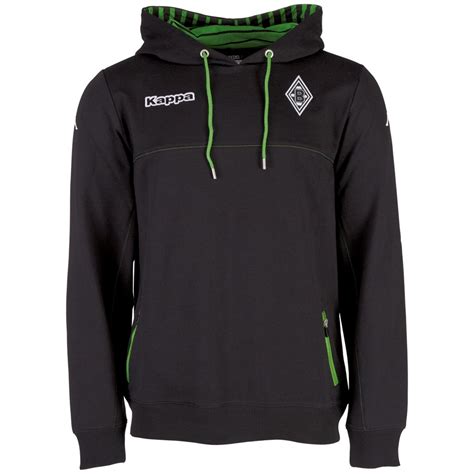 Borussia mönchengladbach bettwäsche logo schrägstreifen. Kappa Borussia Mönchengladbach Kapuzen Sweatshirt Hoody ...