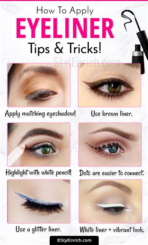 Eyeliner Tricks How To Apply Eyeliner Correctly For Beautiful Eye Makeup