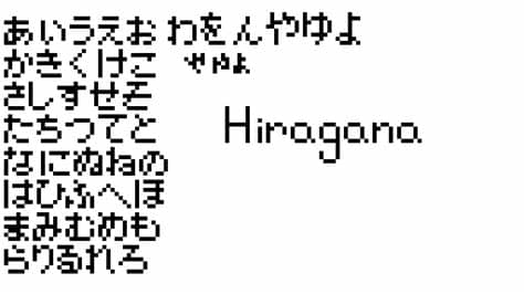 1001 free fonts the free site urban fonts host search free fonts download. Pixilart - Hiragana Pixel Letters by Amaterasu