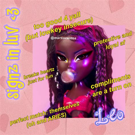 Pin By Mena Winkels On Bratz Zodiac Posts Leo Zodiac Zodiac