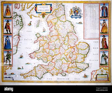 17th Century Map Of England Hi Res Stock Photography And Images Alamy