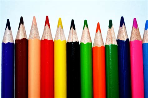 Colored Pencils Free Stock Photo Public Domain Pictures