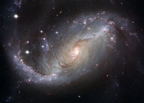 Esa Hubbles View Of Barred Spiral Galaxy Ngc 1672