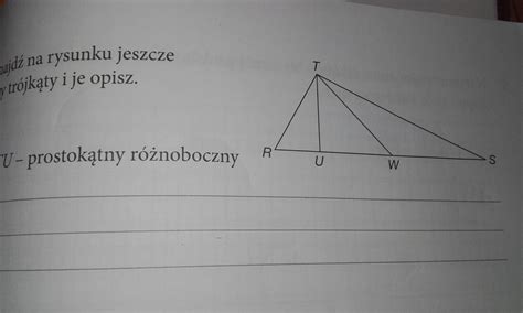 Na Tym Rysunku Są Trzy Kąty Ostre - znajdź na rysunku jeszcze trzy trójkąty i je opisz - Brainly.pl