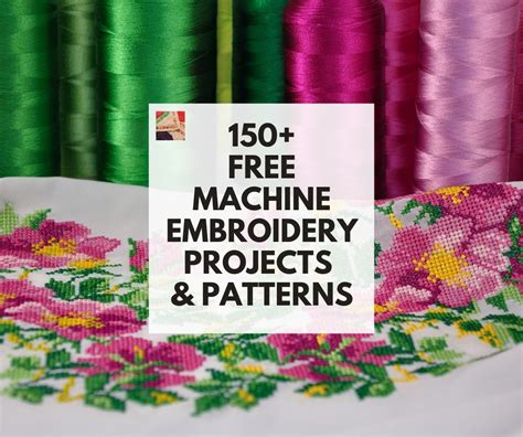 Free Machine Embroidery Projects, Patterns, and Designs ...