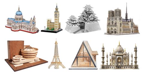 15 Architecture Model Kits For Designers Who Love Puzzles Via My Modern