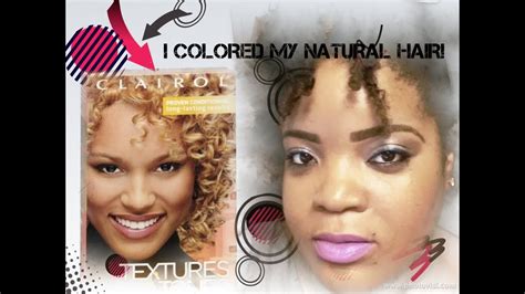 Moisturizing formula with aloe vera and jojoba for deep conditioning and up to 45% more shine. Coloring (ombre effect) My Natural Hair using Clairol ...
