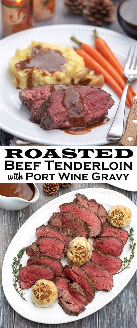 Oh, is that not how it goes? This Roasted Beef Tenderloin with Port Wine Gravy makes for an elegant holiday meal but is ...