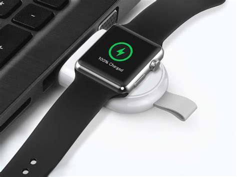 Charging your apple watch without its charger. Add this little Apple Watch charger to your EDC - The ...