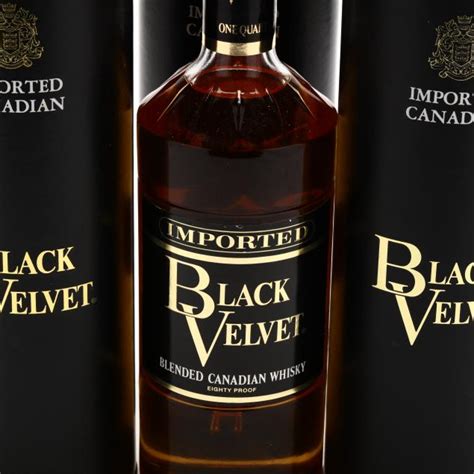 Black Velvet Blended Canadian Whisky Lot 9268 Rare Spiritsdec 2