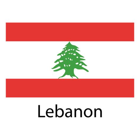 Lebanon National Flag Transparent Png And Svg Vector File