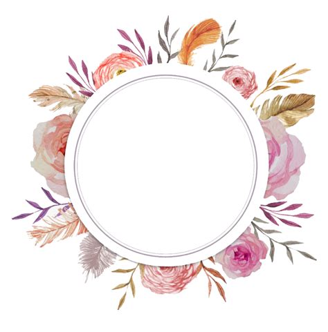Detail Flower Frame Png Vector Psd And Clipart With Transparent Riset