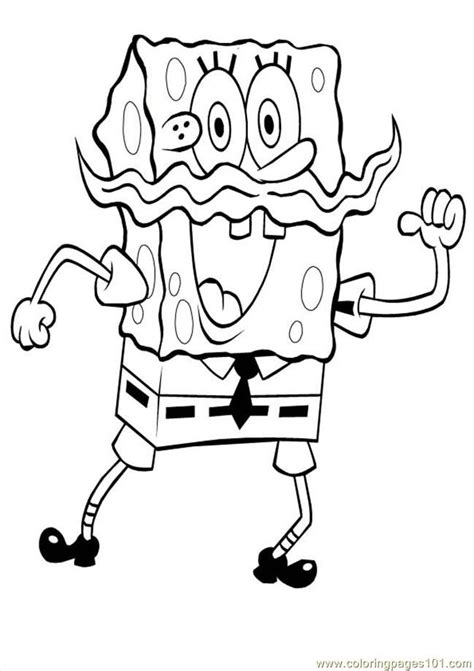 Spongebob Coloring Sheets Coloring Home