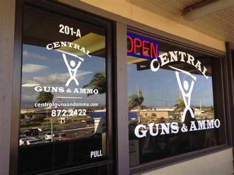 Central Guns And Ammo Kahului Store Closing Maui Now