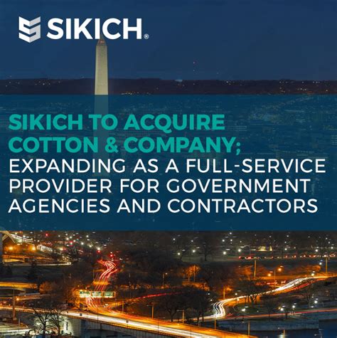 Sikich To Acquire Cotton And Company Expanding As A Full Service