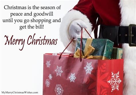 Funny Christmas Shopping Quotes Shortquotescc