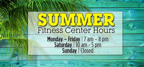 Barry University News Summer Fitness Center Hours