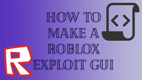 How To Make A Roblox Exploit Gui Part 3 Youtube