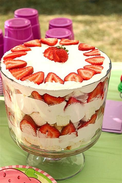 Strawberry Shortcake Trifle Big Bears Wife