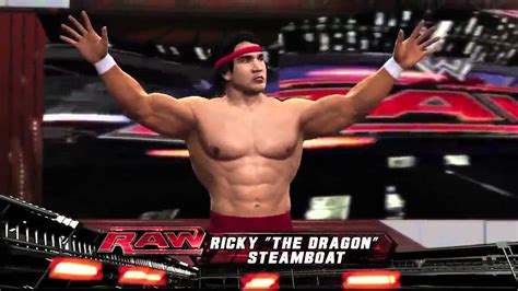 WWE 12 Ricky The Dragon Steamboat Entrance HD YouTube