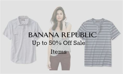 Banana republic coupon codes for discount shopping at bananarepublic.com and save with 123promocode.com. Banana Republic | Extra 50% Off Sale Styles - My Discount