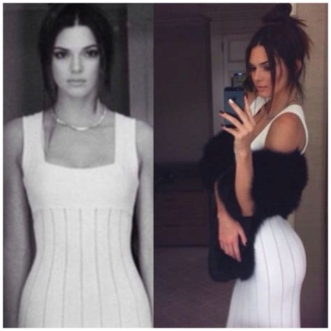 Dress Kendall Jenner White Dress Tight Dress Bodycon Dress Wheretoget