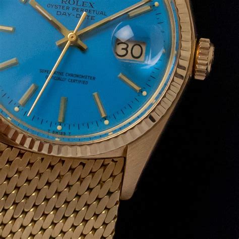 Rolex Day Date 1803 Smurf Stella Amsterdam Vintage Watches