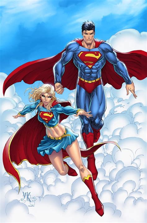 Superman And Supergirl Superman Fan Art 40750096 Fanpop