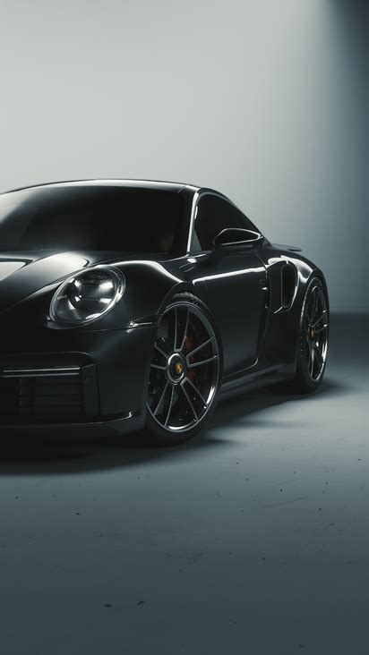 412x732 Black Porsche 911 Turbo S 412x732 Resolution Hd 4k Wallpapers